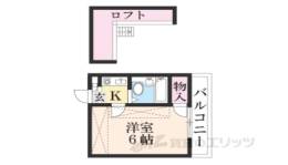 エイブルパレス椥辻間取り図面