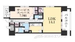 ヴェスト・ノーヴァ西院間取り図面