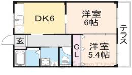 ツクモハイツ間取り図面