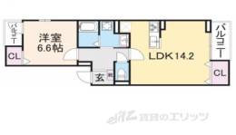 クローバー２間取り図面