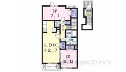 サウス・ボニート旭ヶ丘２間取り図面