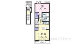 ラ・ビュウ・アンジュ　３間取り図面