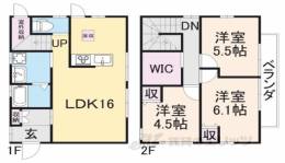 貸家間取り図面