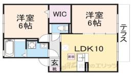 メゾン　アズールＡ棟間取り図面
