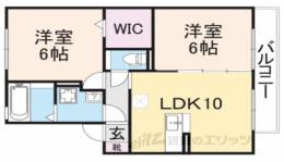 メゾン　アズールＡ棟間取り図面