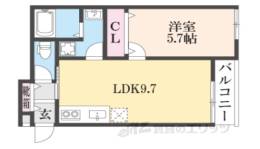 PRIVATE RASIDENCE西院間取り図面