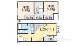 シャトレーＳＵＭＩ間取り図面