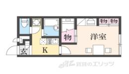 レオパレスＩＫＡＲＵＧＡ　２３間取り図面