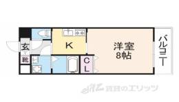 ロータリーマンション香里西之町間取り図面