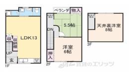 貸家間取り図面