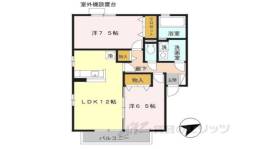 ヒールクリークＭ　ノース間取り図面