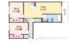 モンヴィラージュ２間取り図面