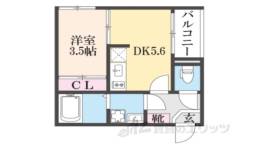 ブライト伏見間取り図面