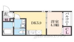 ブライト伏見間取り図面