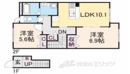アルブル清水間取り図面