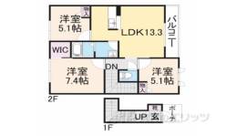 ファミールなかい間取り図面