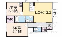 ファミールなかい間取り図面