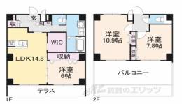 プランドール烏丸間取り図面