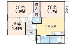 コンシエール信貴Ａ間取り図面