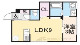 カルフールⅨ　Ａ棟間取り図面