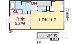 プラシード　カーサＩ間取り図面