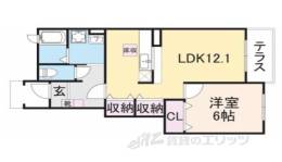 ベル　ファミーユ１1番館間取り図面