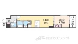 バインオークリスビ間取り図面