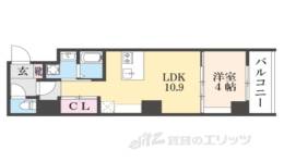 バインオークリスビ間取り図面
