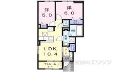 ボナール１間取り図面