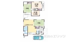 貸家間取り図面