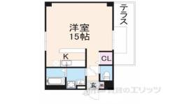 シャンブル間取り図面