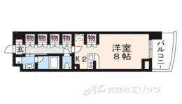 ベラジオ五条堀川間取り図面