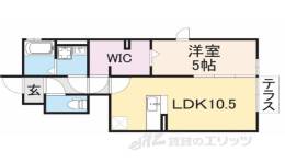ヴィラルーチェ　Ｂ棟間取り図面