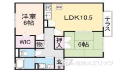 ラフィーネ結崎　Ａ棟間取り図面