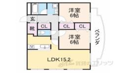 ベルメゾン７番館間取り図面