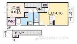 アトリオ・フラン　Ｃ棟間取り図面