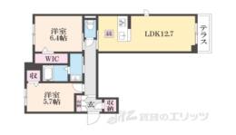 シャーメゾン　クオリスタ間取り図面