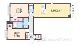 シャーメゾン　クオリスタ間取り図面