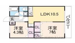 エルミナフラット彦根間取り図面