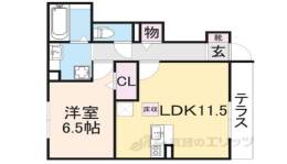 エクセレント　ヴィラ　Ａ棟間取り図面