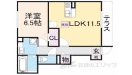 エクセレント　ヴィラ　Ａ棟間取り図面