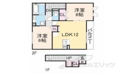 エクセレント　ヴィラ　Ａ棟間取り図面