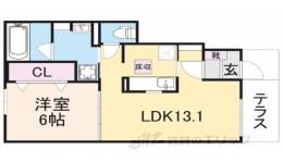 ラルカンシエル２　間取り図面