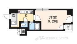 グランドパレス御池間取り図面