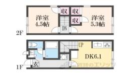 レオパレス備前香芝間取り図面
