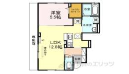 プラムコート大安寺Ａ棟間取り図面