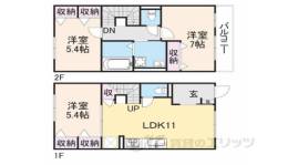 貸家間取り図面