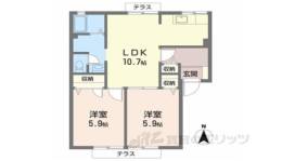グリーンハイツＡ間取り図面