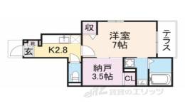 プリート　カーサ間取り図面