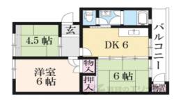 郡山駅前団地１０号棟間取り図面